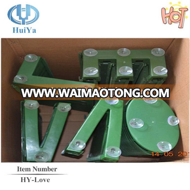 Hebei huiya LOVE letters floral foam manufacturer